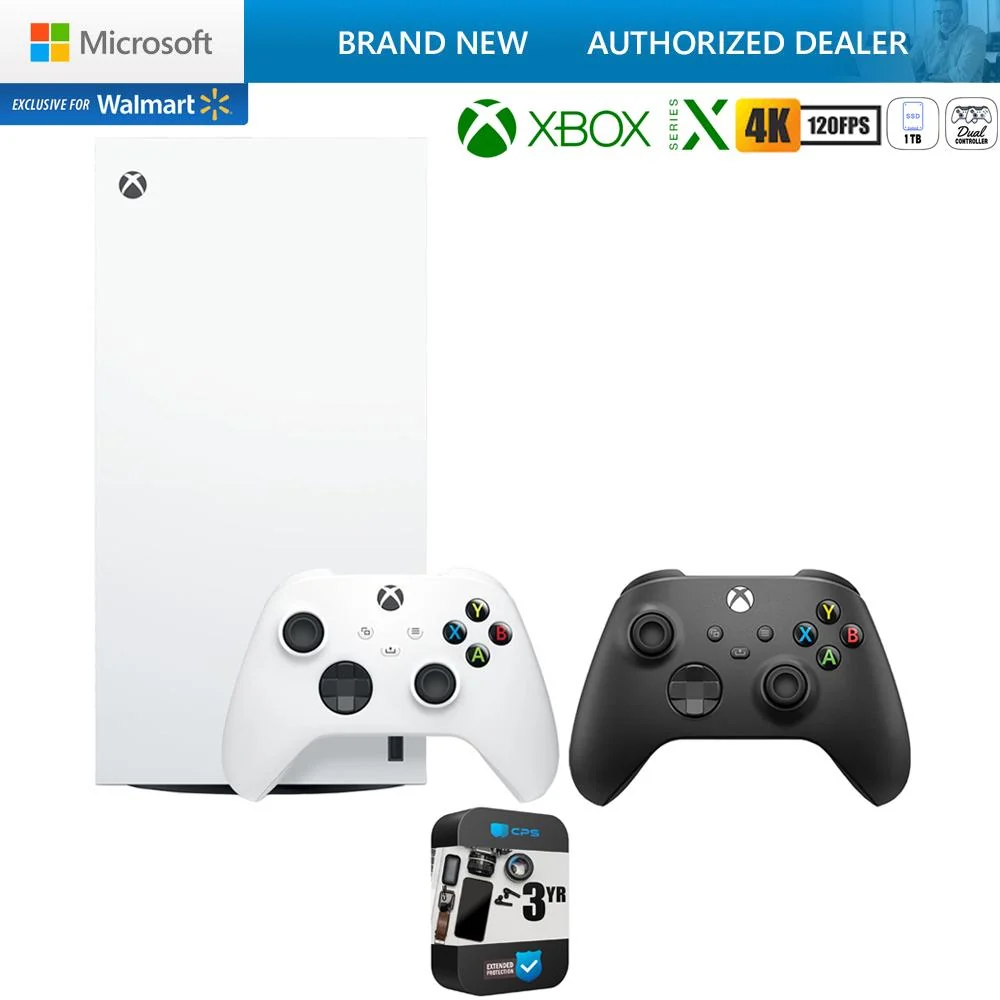 Microsoft Xbox Series X 1TB All-Digital Console w/ Dual Controller +3 Year Warranty Bundle - Image 18