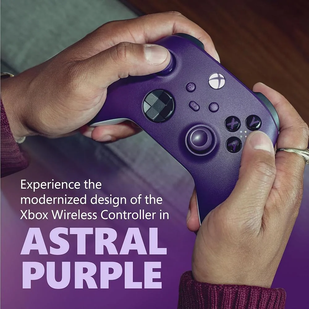 Microsoft Xbox Wireless Controller; Astral Purple - (OPEN BOX) + 1 Year Warranty - Image 8