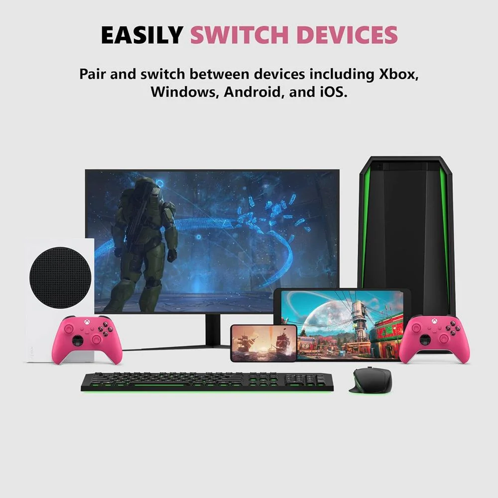 Microsoft Xbox Wireless Controller, Deep Pink - Image 3