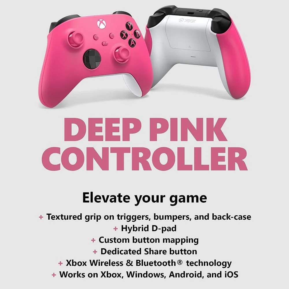 Microsoft Xbox Wireless Controller, Deep Pink - Image 7