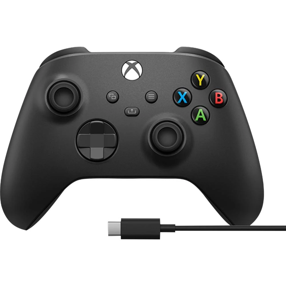 Microsoft Xbox Wireless Controller with USB-C Cable for PC - 1V8-00001 - Open Box