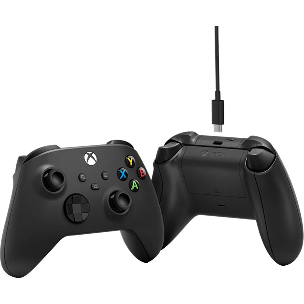 Microsoft Xbox Wireless Controller with USB-C Cable for PC - 1V8-00001 - Open Box - Image 6