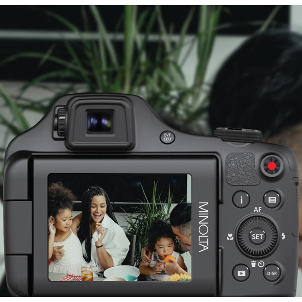 Minolta 20 MP HD Bridge Digital Camera w/67x Zoom (Open Box) + 1 Year Warranty Pack - Image 6