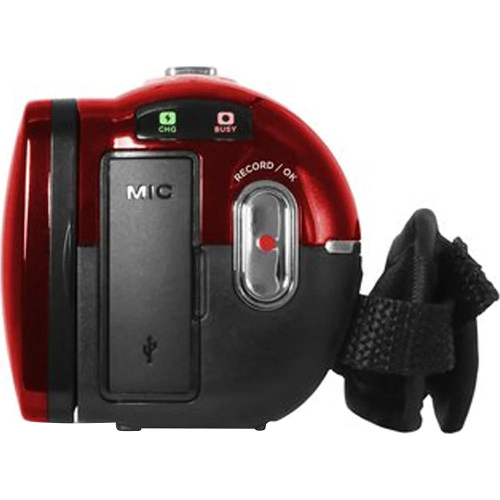 Minolta MN260NV 1080P FHD / 30 MP Night Vision Camcorder; Red Open Box + 1 Year Warranty - Image 9