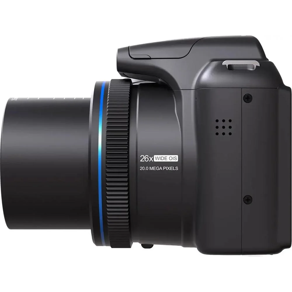 Minolta MN26Z 20 MP / 1080P FHD Bridge Camera w/26x Optical Zoom (Black) - Open Box - Image 4