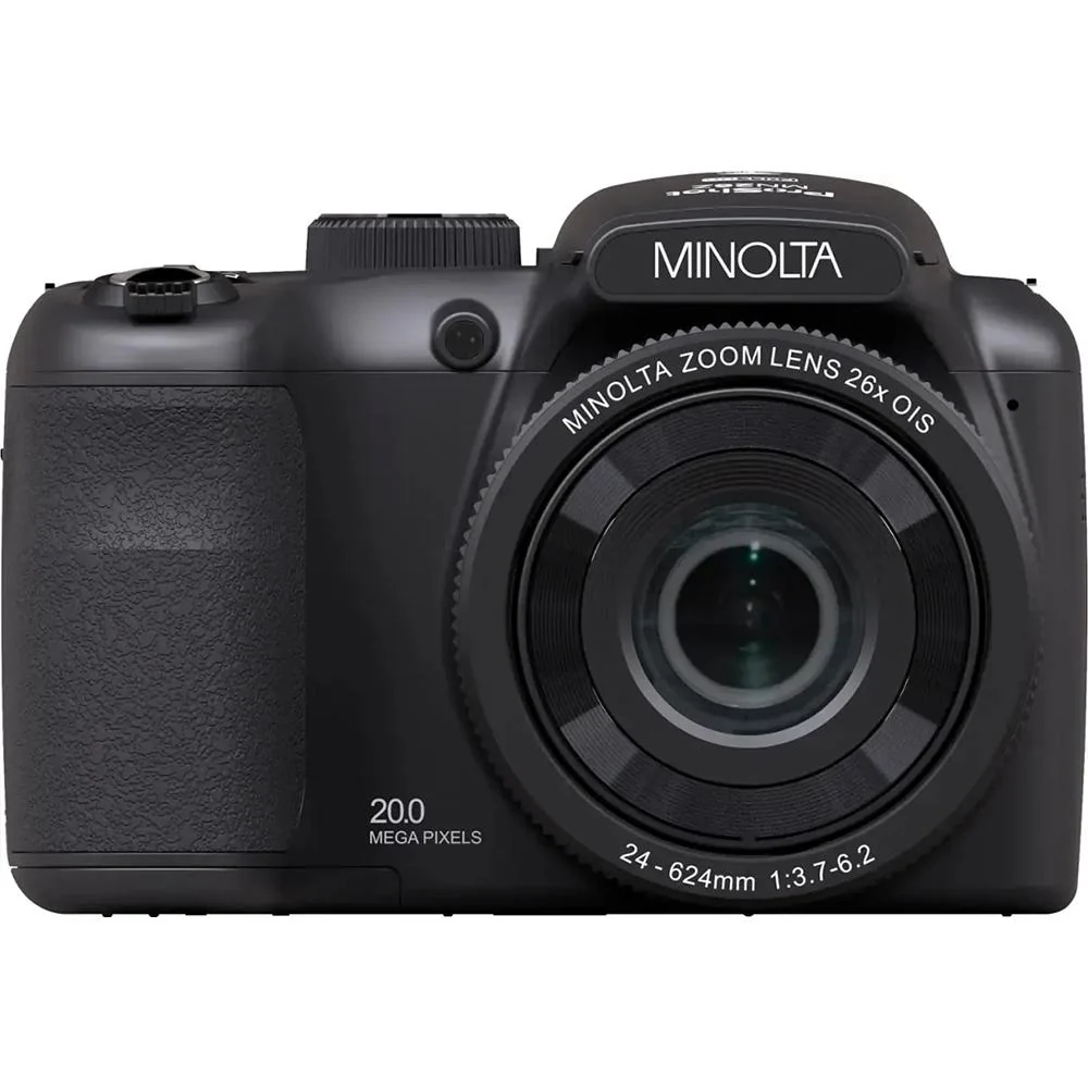Minolta MN26Z 20 MP / 1080P FHD Bridge Camera w/26x Optical Zoom (Black) - Open Box - Image 5