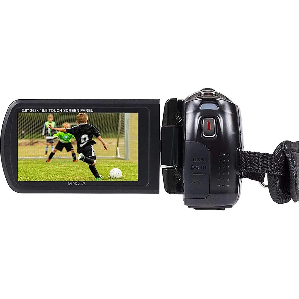 Minolta MN88V 24MP/1080p Night Vision Digital Camcorder w/ 16GB SDHC Card - Open Box - Image 4