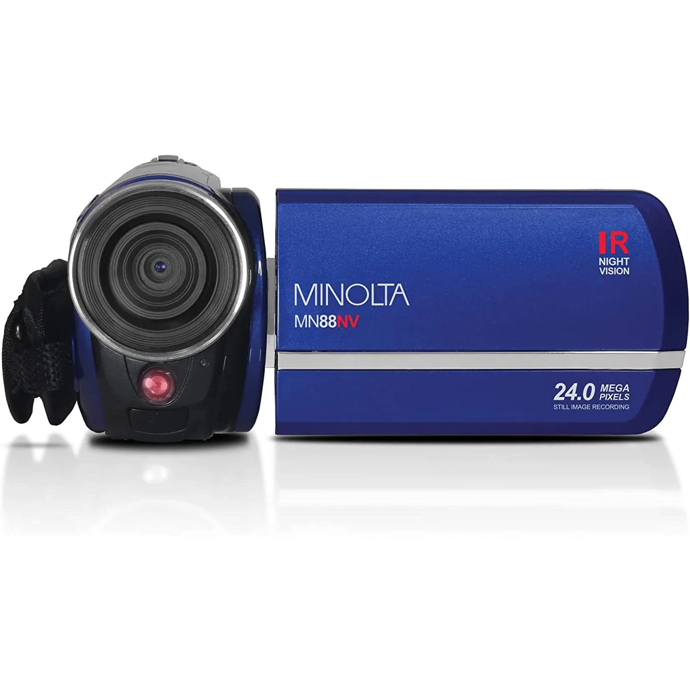 Minolta 24MP/1080p HD IR Night Vision Digital Camcorder w/ 16GB Card Open Box - Image 2
