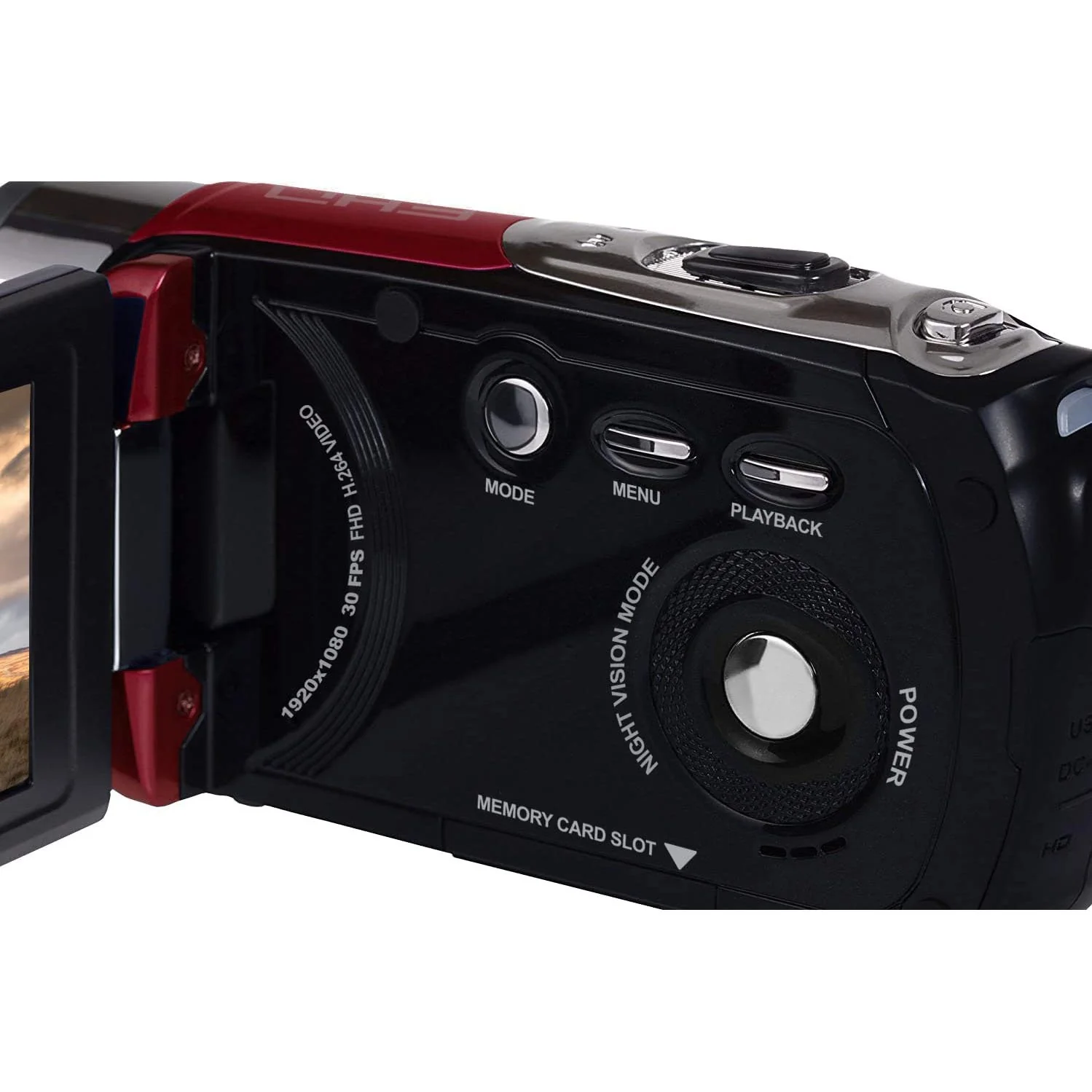 Minolta MN88V 24MP/1080p Night Vision Digital Camcorder w/ 16GB SDHC Card - Open Box - Image 4