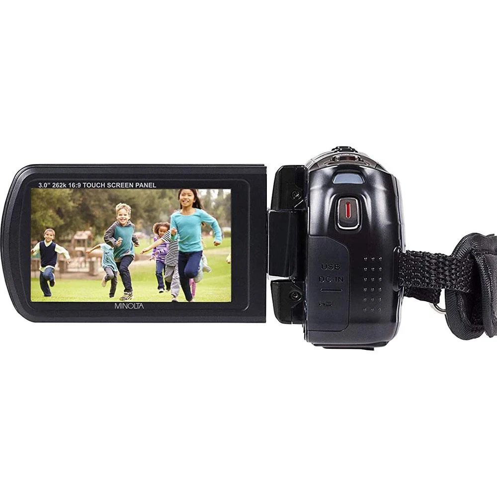 Minolta MN90NV 24MP HD IR Night Vision Digital Camcorder with 8GB Card Open Box - Image 3