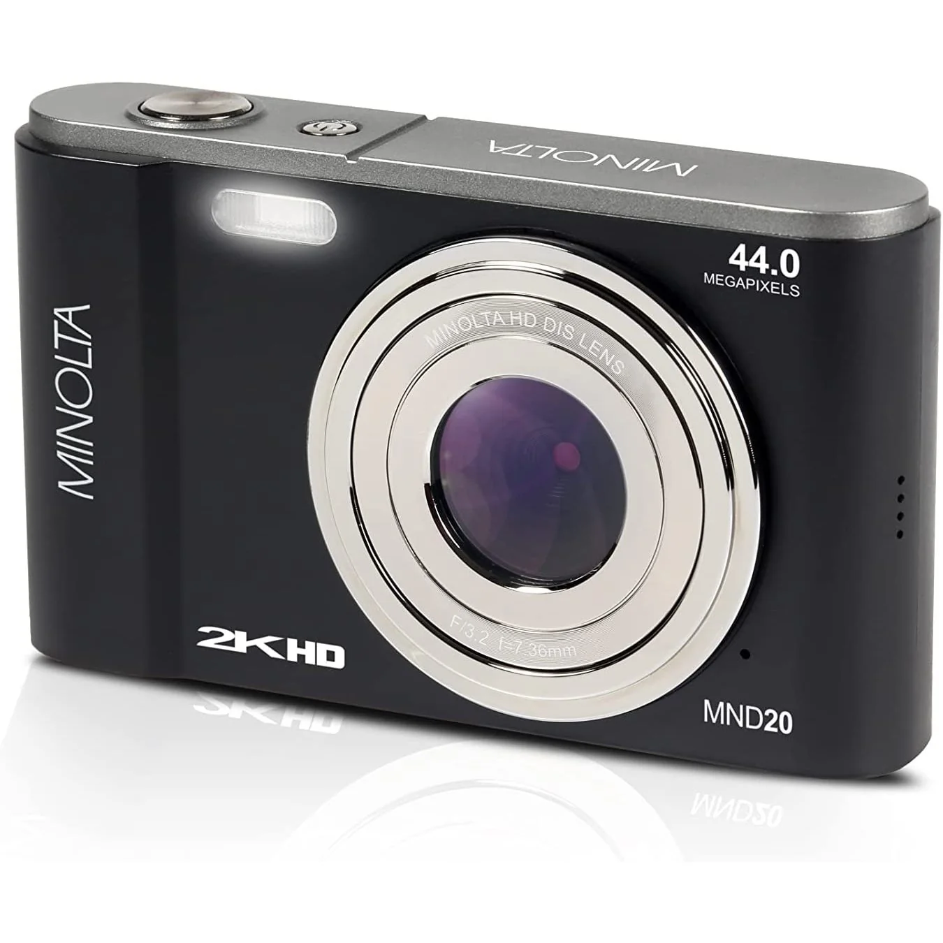 Minolta MND20 44 MP / 2.7K Ultra HD Digital Camera - Black - Image 158