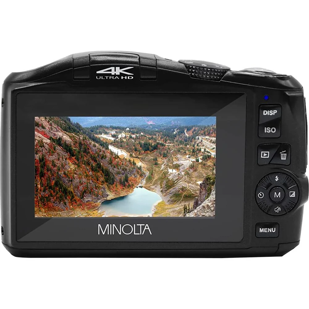 Minolta MND50-BK 48 MP 4K Ultra HD 16X Digital Zoom Digital Camera (Black) - Open Box - Image 5