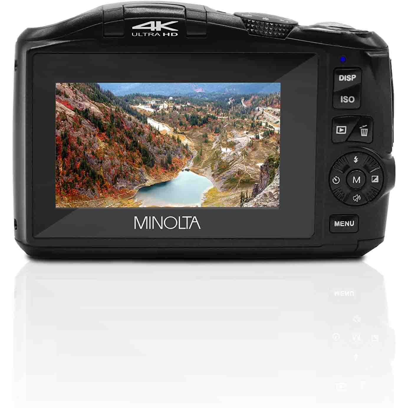 Minolta MND50-P 48 MP 4K Ultra HD 16X Digital Zoom Digital Camera (Purple) - Open Box - Image 5