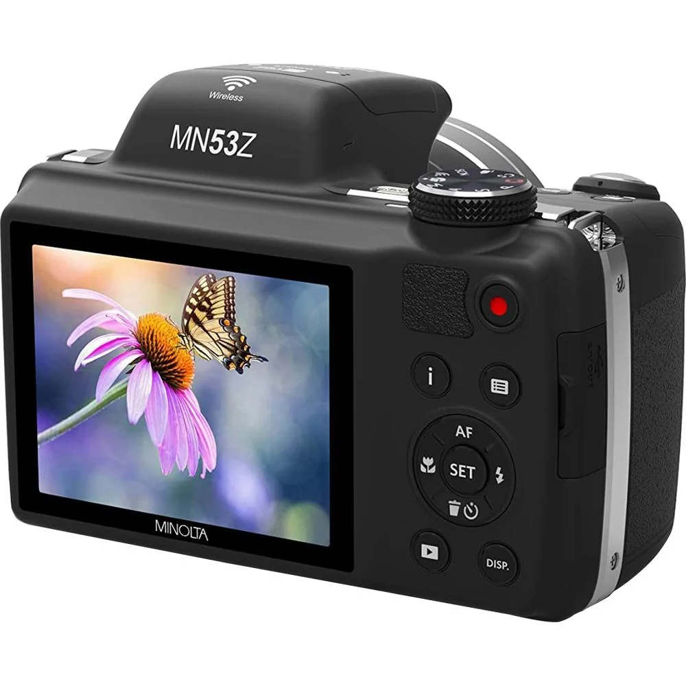 Minolta Pro Shot 16MP Digital Camera with 53x Optical Zoom -  Black - Open Box - Image 5