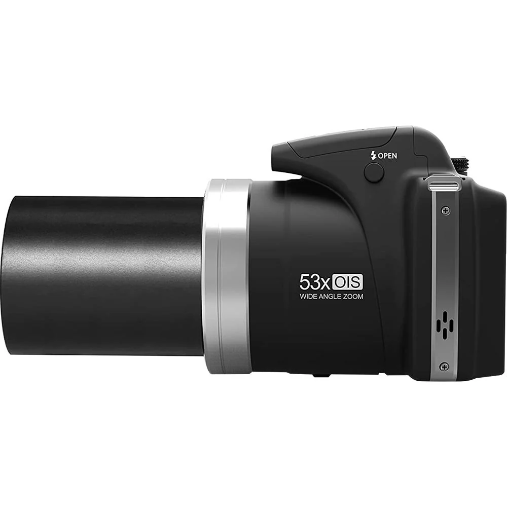 Minolta Pro Shot 16MP Digital Camera with 53x Optical Zoom -  Black - Open Box - Image 6