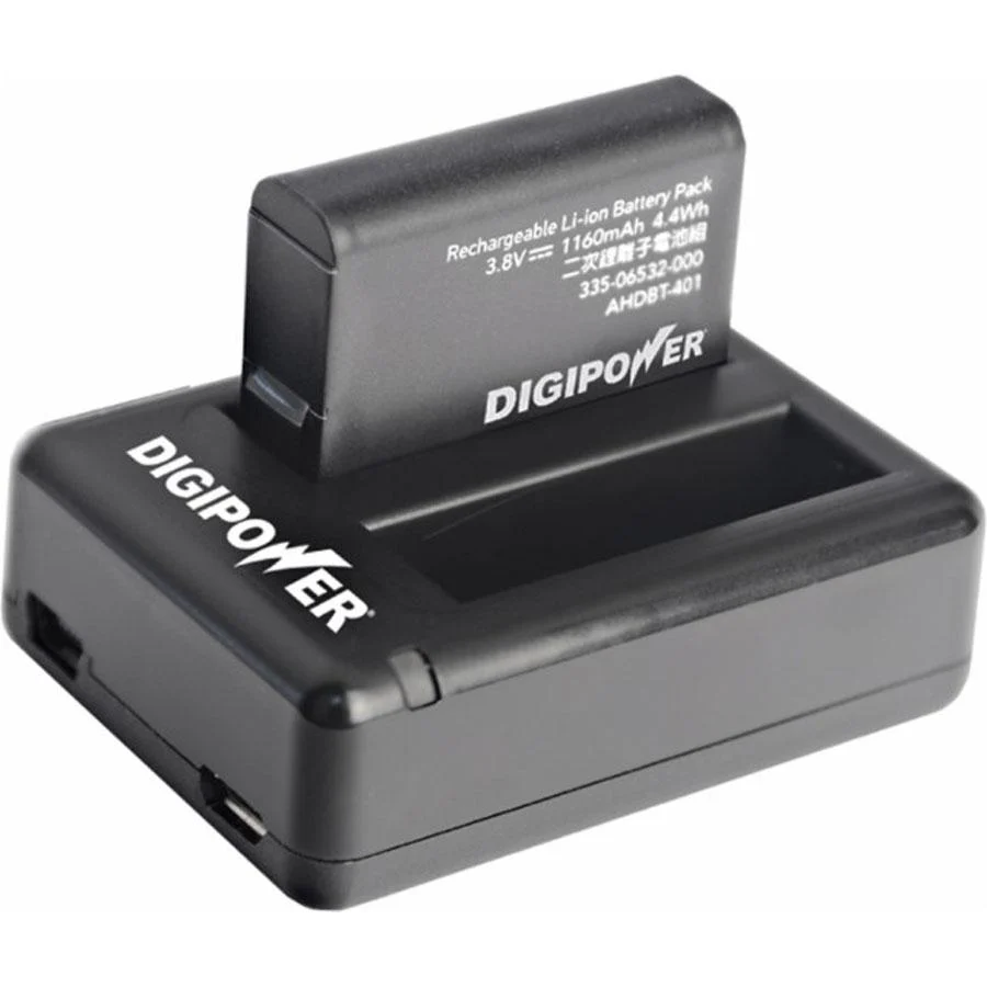 Mizco Two Slot USB Travel Charger & Battery kit for Go Pro Hero4 - RFK-GP401