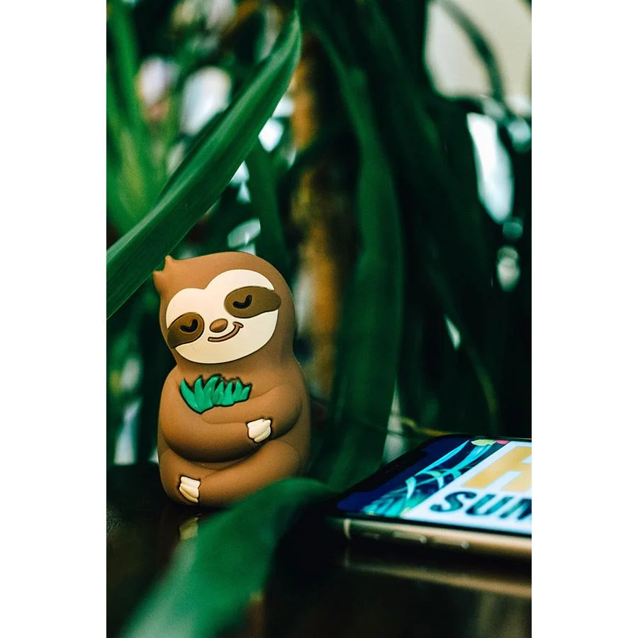 MojiPower Portable Bluetooth Speaker Sleepy Sloth MP-009-SS - Image 2