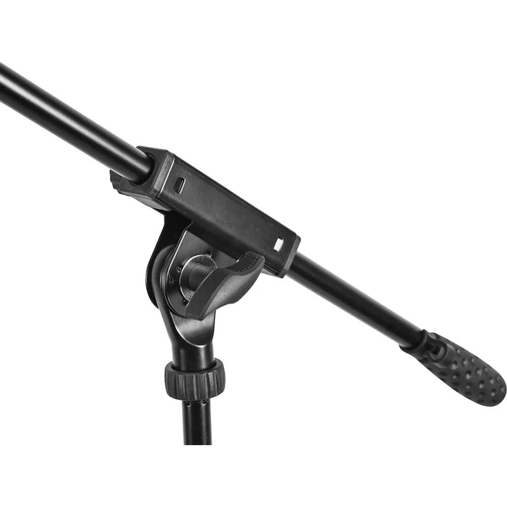 Monoprice Professional Microphone Stand with Boom and (2) Deco Gear 10ft XLR Cables Bundle - Image 4