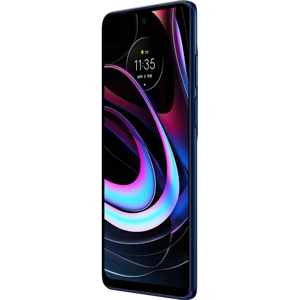 Motorola Edge 2021, 256GB, 108MP, 5G, Unlocked Smartphone, Nebula Blue - Image 4