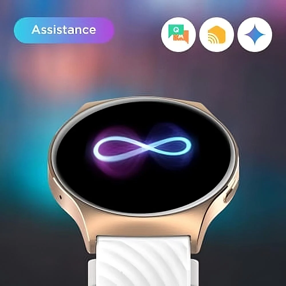 Motorola Moto Watch 120 1.43" AMOLED Bluetooth AI Smartwatch, Rose Gold - Image 10