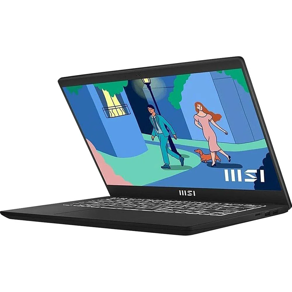 MSI 14" AMD Ryzen 7 with 16GB Memory 512 GB SSD in Black - MOD1413261 - Image 2