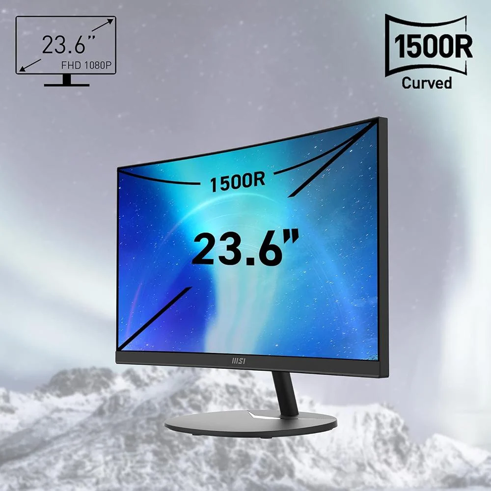 MSI 24" C VA 1920x1080 FHD 100Hz - Image 2