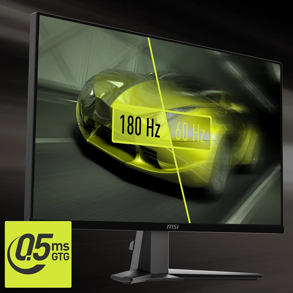 MSI 27" FHD Flat Gaming Monitor in Metallic Black - MAG275F - Image 10