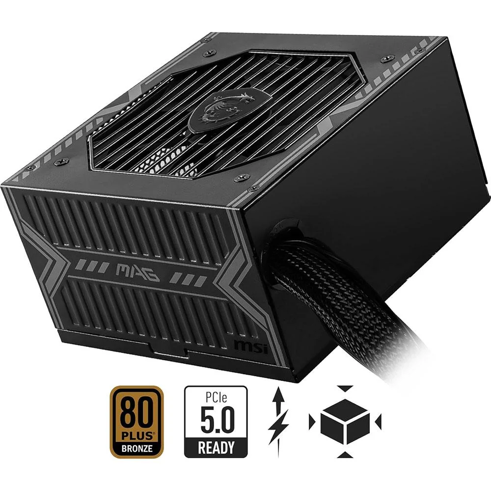 MSI 750W 80 PLUS Bronze Non-Modular Power Supply - MAGA750BNPCIE5 - Image 6