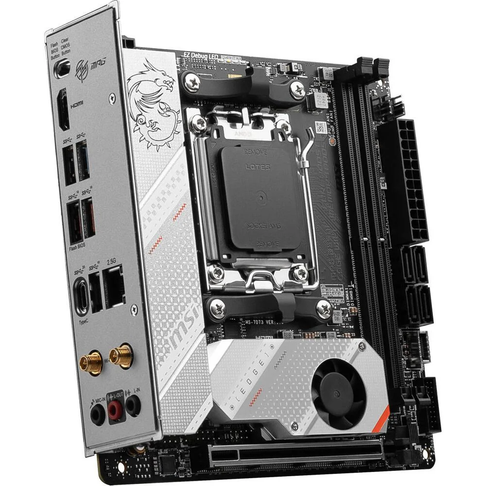 GIGABYTE MPG B650I Edge Wi-Fi Gaming Motherboard - B650IEDGEWIFI - Image 10