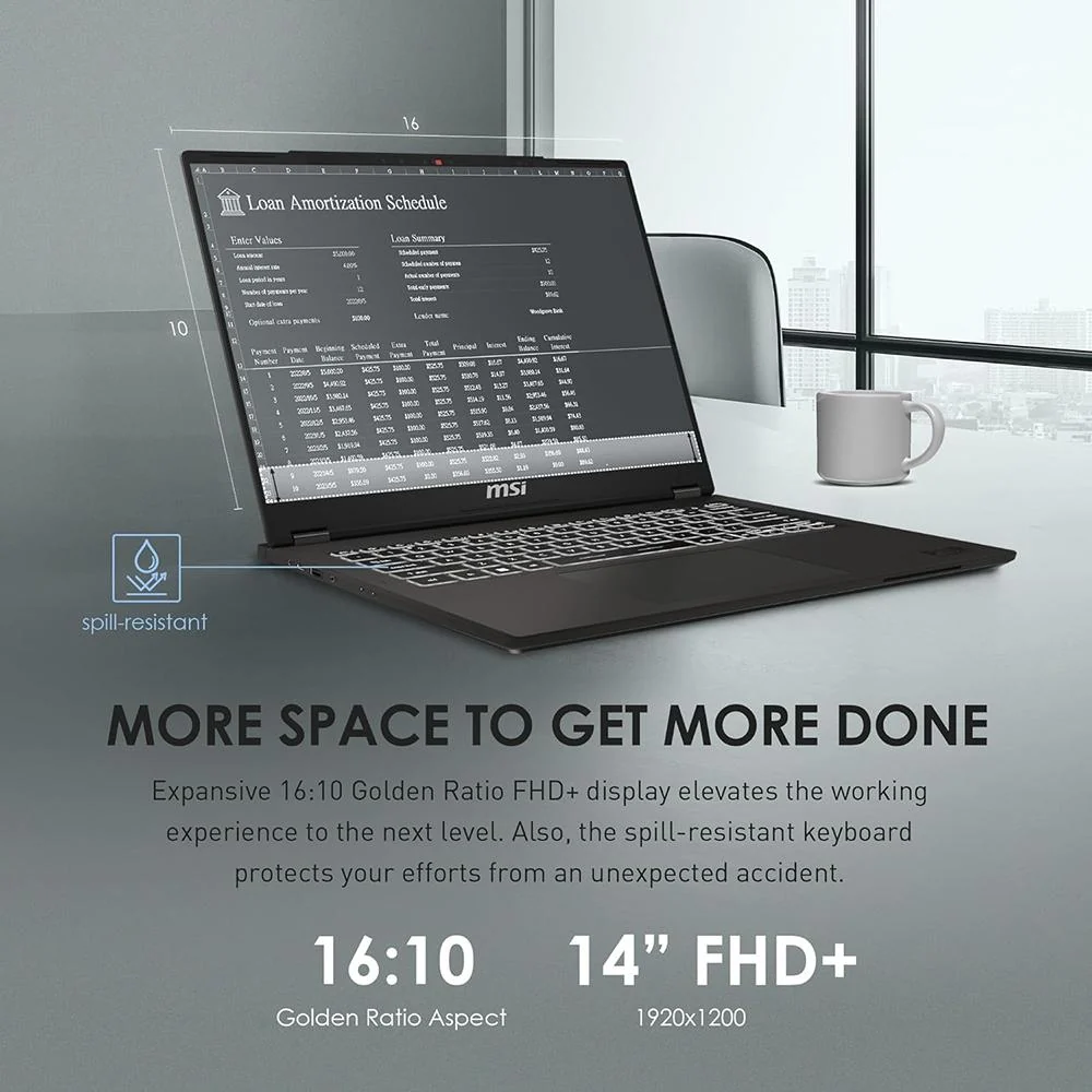 MSI Commercial 14 H A13MG 008US - Image 10
