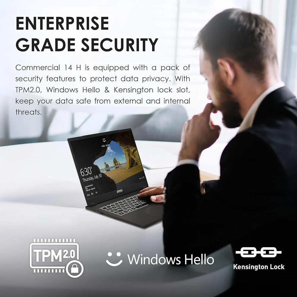 MSI Commercial 14 H A13MG 008US - Image 11