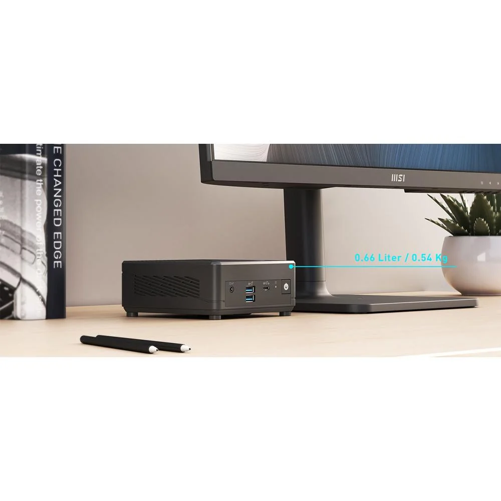 MSI Cubi N ADL Mini PC in Black - CubNADL005 - Image 10