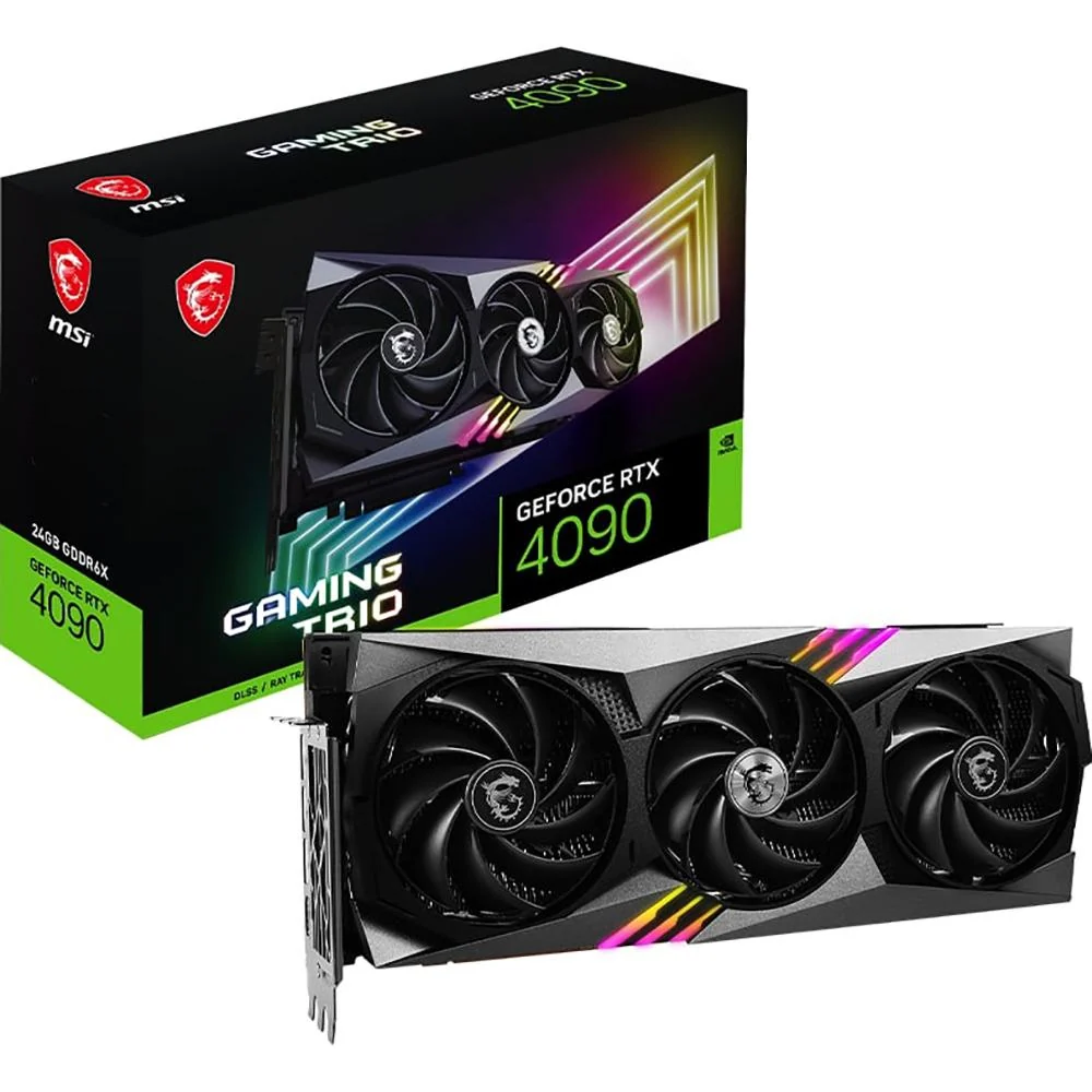MSI GeForce RTX 4090 Gaming Trio 24G Graphics Card - G4090GT24 - Image 8