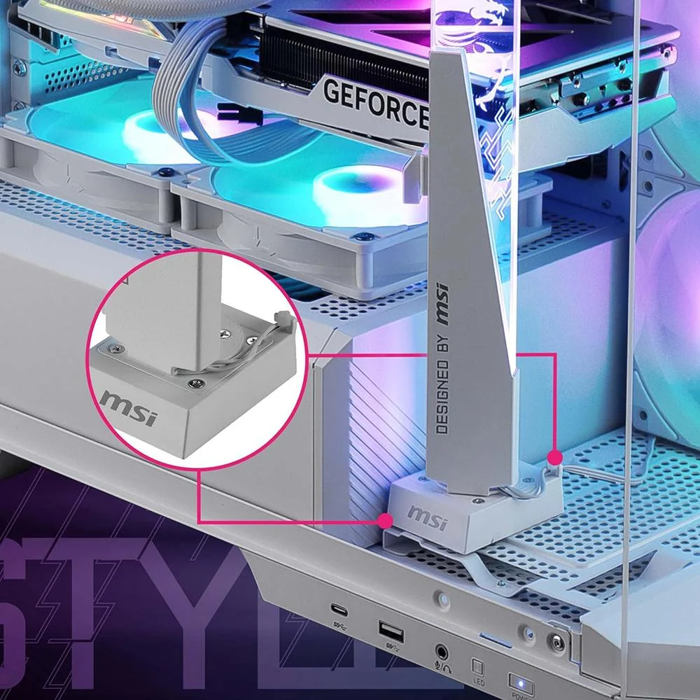 MSI GRAPHICS CARD STAND White - Image 10