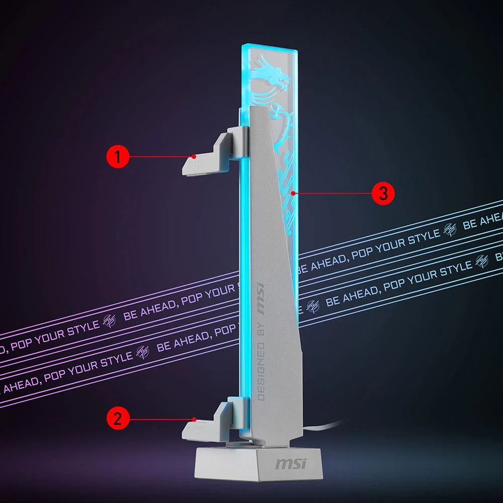 MSI GRAPHICS CARD STAND White - Image 12