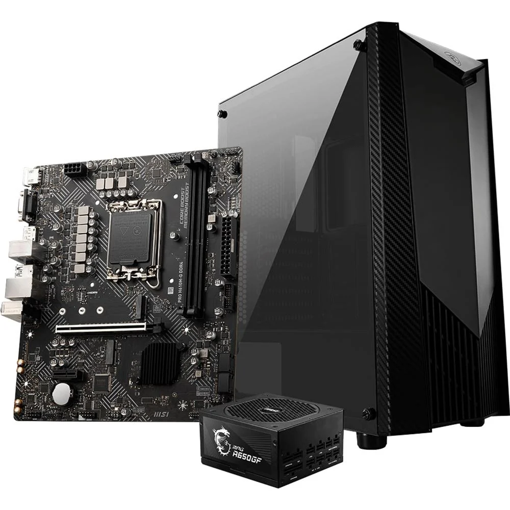 MSI PRO H610M-G DDR4 ProSeries Motherboard, LGA1700, PCIe 4, M.2 Slots - Image 9