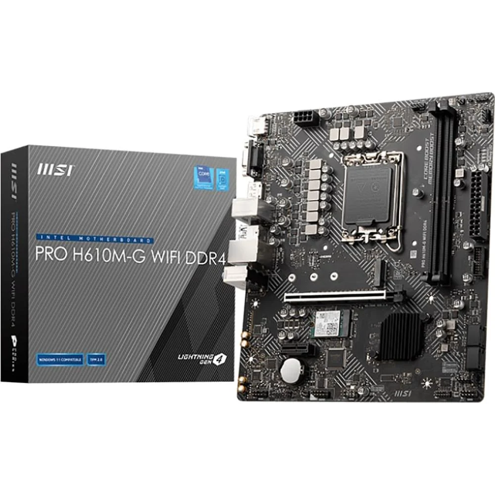 MSI Intel H610 DDR4 64GB Open Box with 1 Year Warranty - Image 2