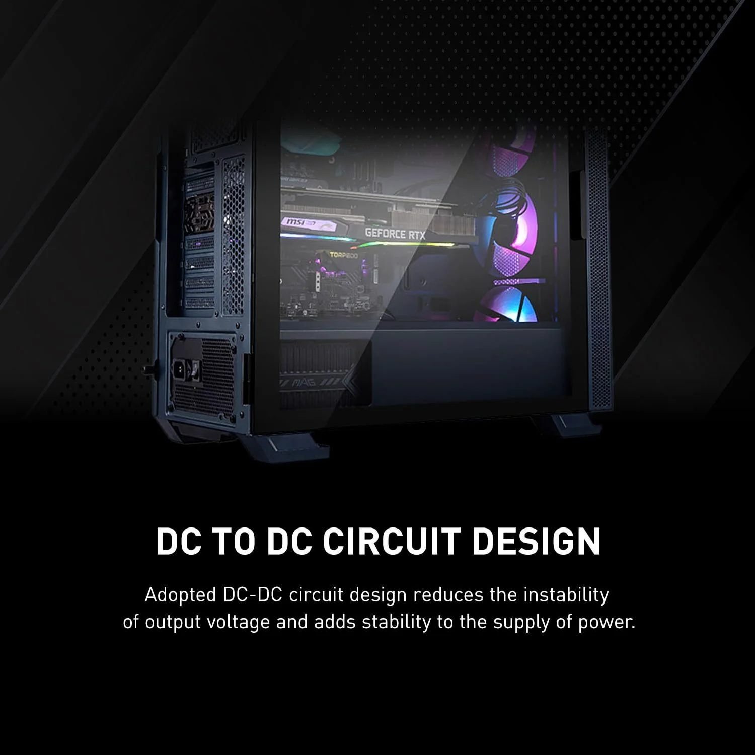 MSI MAG A550BN Gaming Power Supply 80 Plus Bronze Certified - Image 5