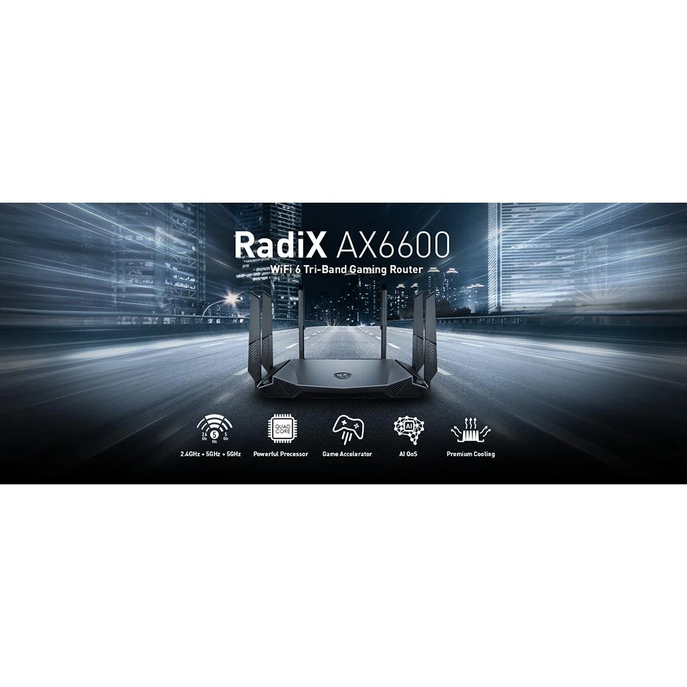 MSI RADIX AX6600 WIFI 6 TRI BAND - Image 11