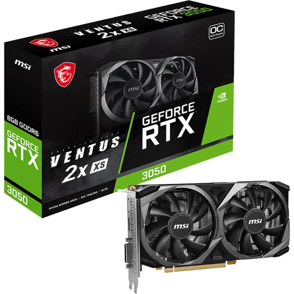 MSI GeForce RTX 3050 VENTUS 2X 8G OC - 8GB GDDR6 Graphics Card - Image 5
