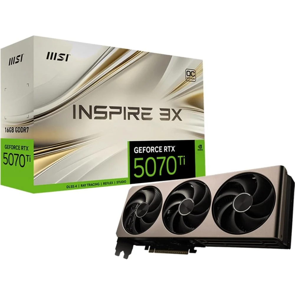 MSI RTX 5070 TI 16G INSPIRE 3X OC - Image 8