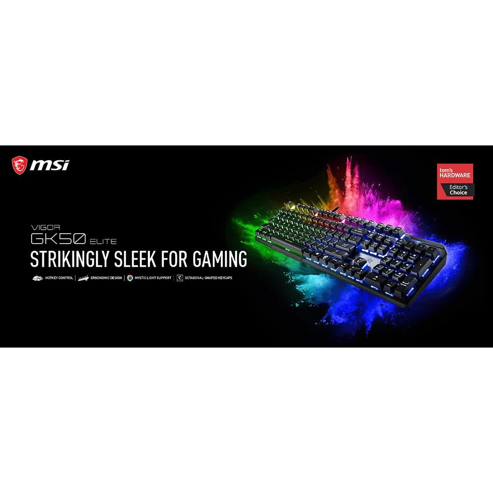 MSI VIGOR GK50 ELITE LL US Mech Switch - Image 7