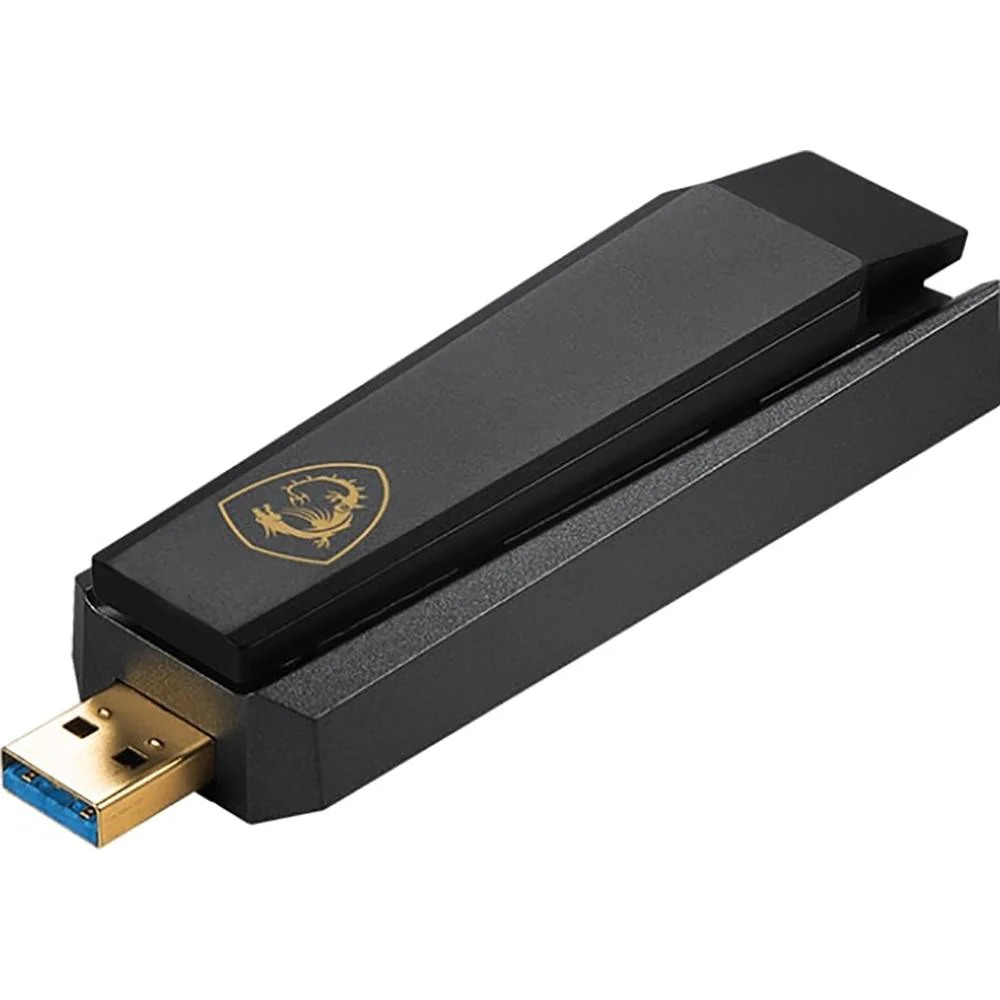 MSI WiFi 6E USB Adapter in Black - AXE5400WIFIUSB - Image 4