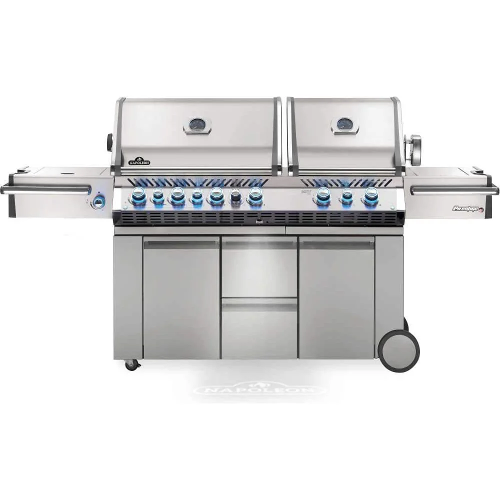 Napoleon Prestige PRO 825 RSBI Natural Gas Grill with 6 Burners - PRO825RSBINSS-3 - Image 12