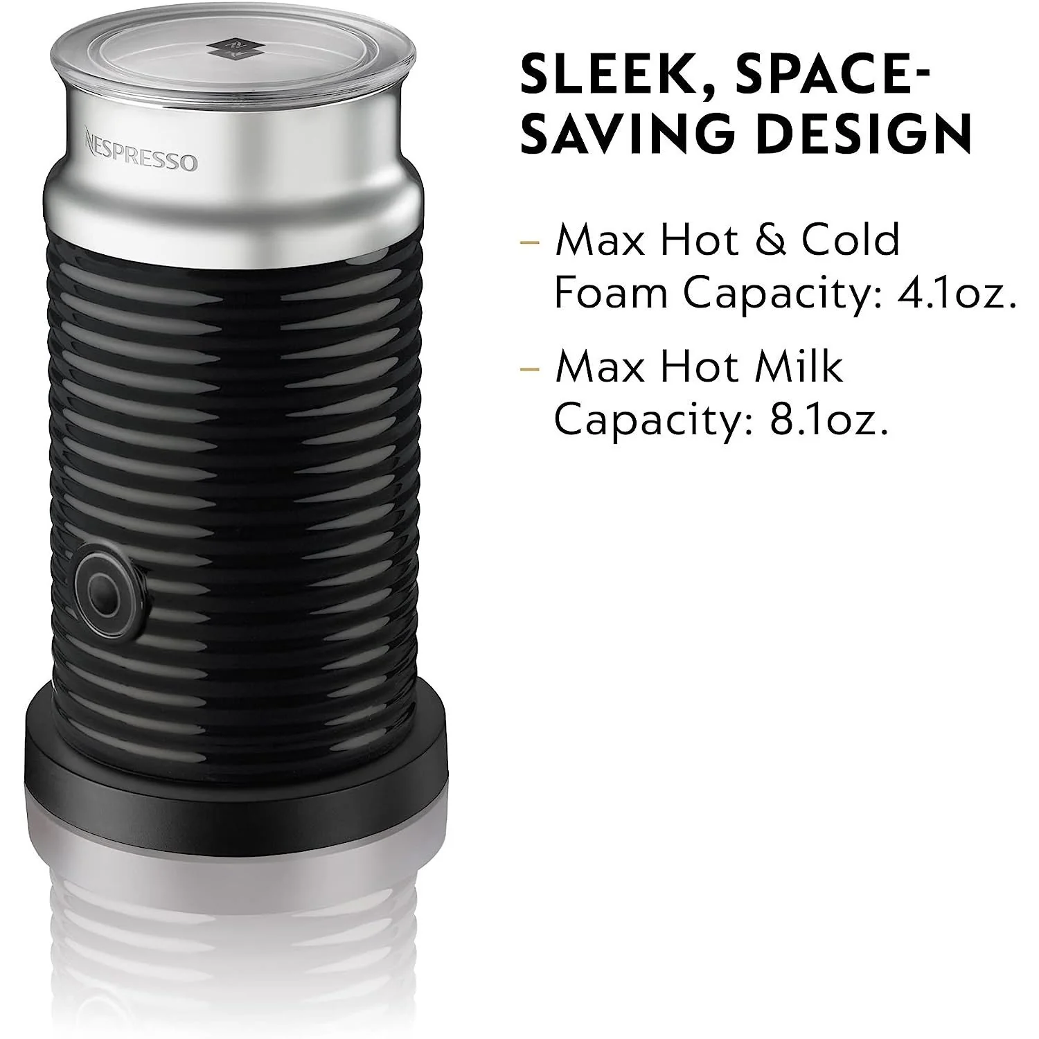 Nespresso Aeroccino 3 Milk Frother - Black (Refurbished) - Image 5