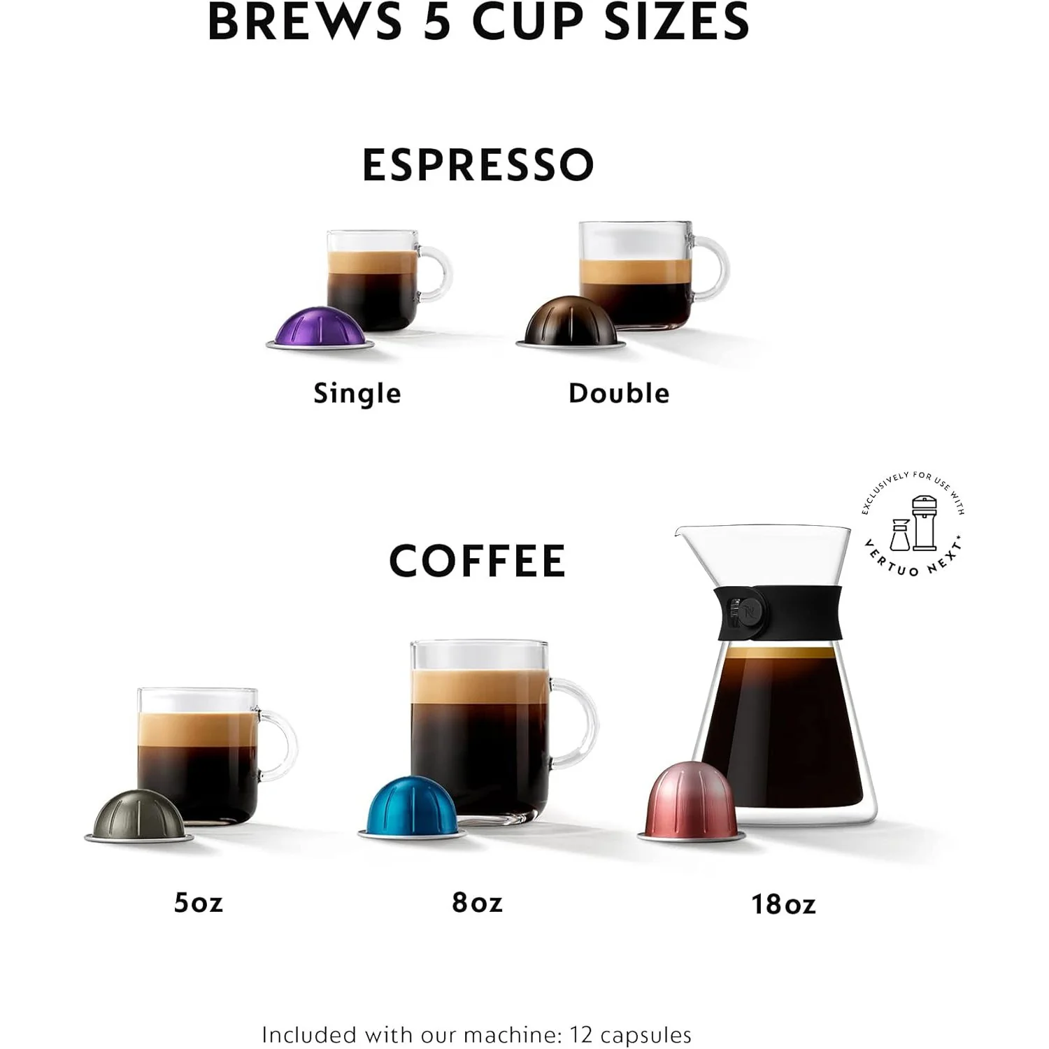 Nespresso Vertuo Next Deluxe Coffee and Espresso Maker by Breville - Image 2