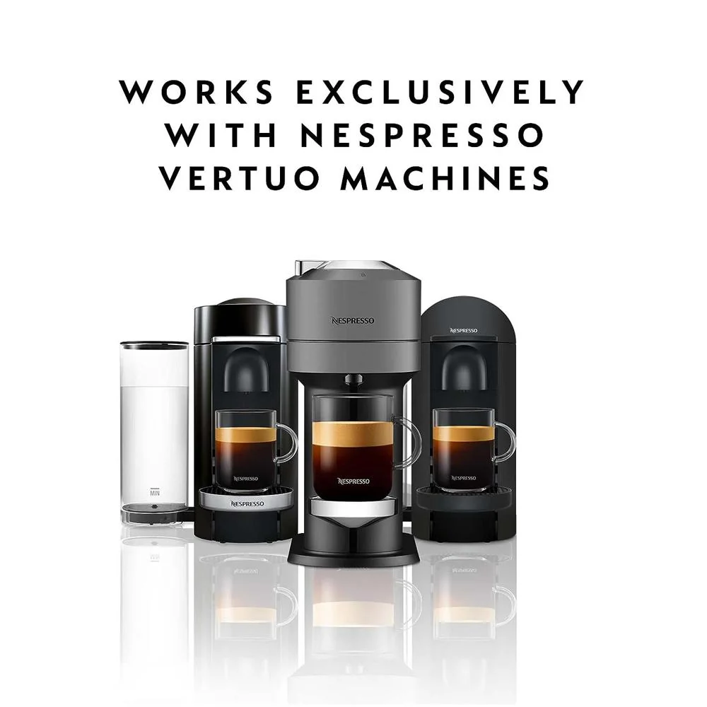 Nespresso Vertuo Pop+ Deluxe Espresso Machine (Silver) w/ Altissio Capsules 10-Pack - Image 19
