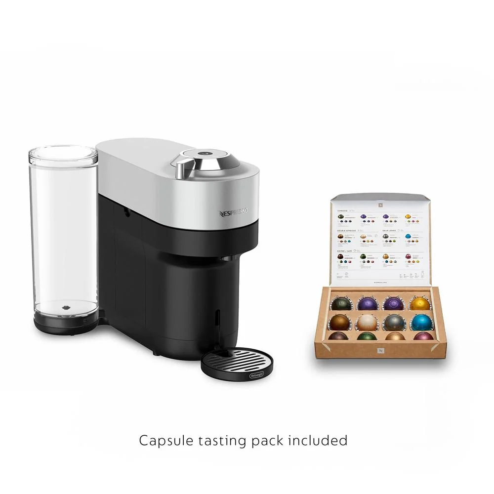 Nespresso Vertuo Pop+ Deluxe Espresso Machine (Silver) w/ Altissio Capsules 20-Pack - Image 10