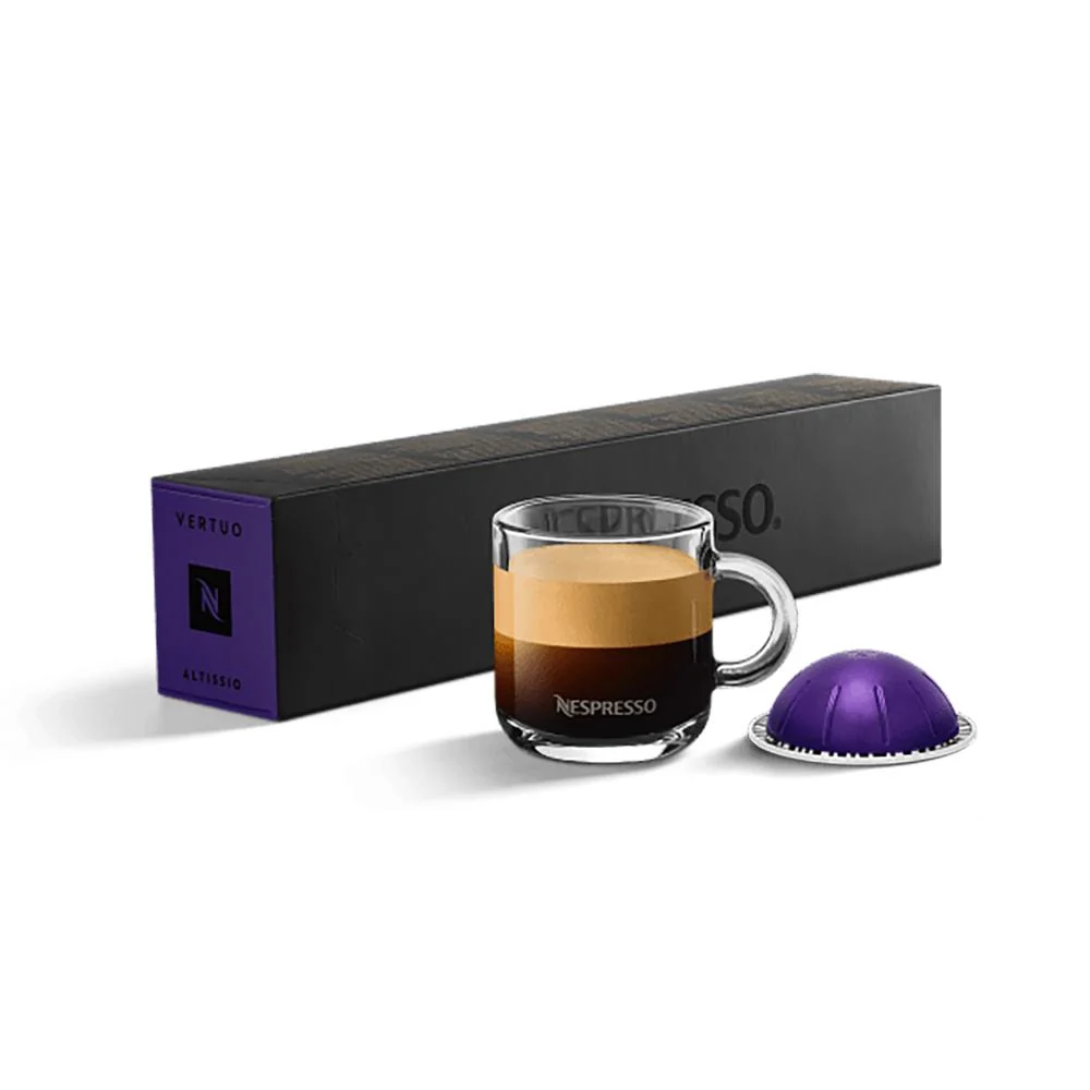 Nespresso Vertuo Pop+ Deluxe Espresso Machine (Silver) w/ Altissio Capsules 30-Pack - Image 16