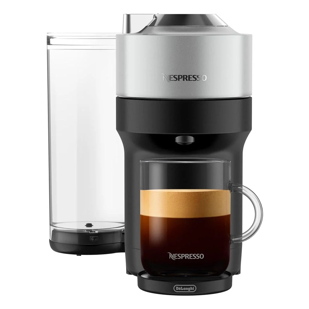 Nespresso Vertuo Pop+ Deluxe Espresso Machine (Silver) w/ Voltesso Capsules 20-Pack - Image 13